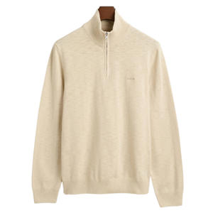 GANT Cotton Flamme Half-Zip Sweater